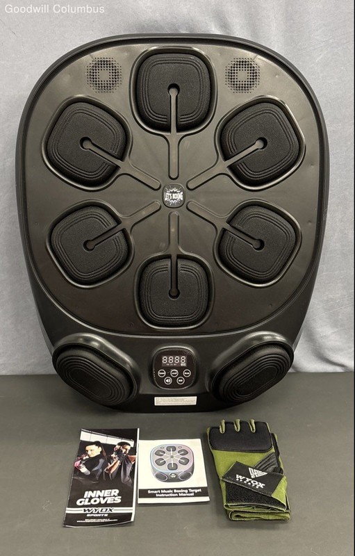 Let's Boxing Smart Music Boxing Target Machine Bluetooth LED With WYOX Gloves