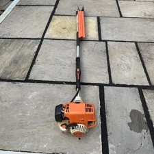 Stihl HL 95K Long Reach Petrol Hedge Trimmer working
