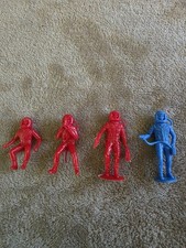 Lot Of 4 Marx MPC Astronauts Vintage