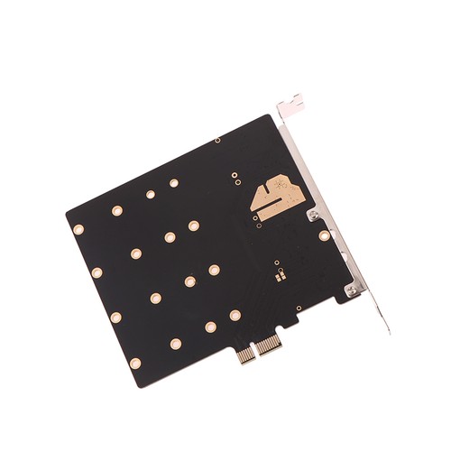PCIE to M2 Adapter PCI Express X1 3.0 4 Port B Key M.2 NGFF SATA SSD Adapter _ha - Photo 5/11