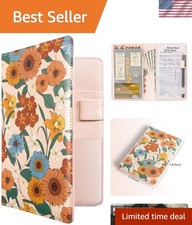 Professional 5-Pocket Server Book for Busy Shifts - Water-Resistant Design