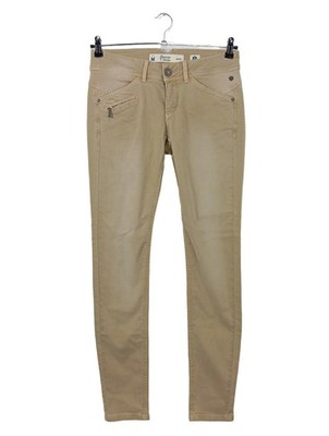 FREEMAN T. PORTER Röhrenjeans Damen Jeans Gr. DE 38 wollweiß Casual-Look