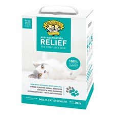 Stress-Reducing Clumping Clay Litter W/ Odor Control Multi-Cat 20 lb Box