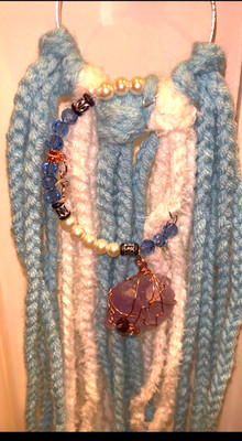 SALE Witch Bells Sky Cloud Crescent Moon Magic Hoodoo Voodoo Protection S12