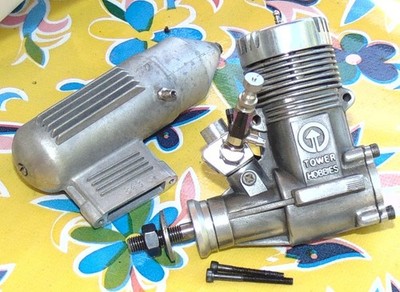 Tower Hobbies 40 ABC RC Model Airplane Engine, cleaned, new screws