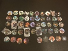 156 Assorted Walkers STAR WARS Tazos / Pogs - Duplicates + Complete Set bar #45