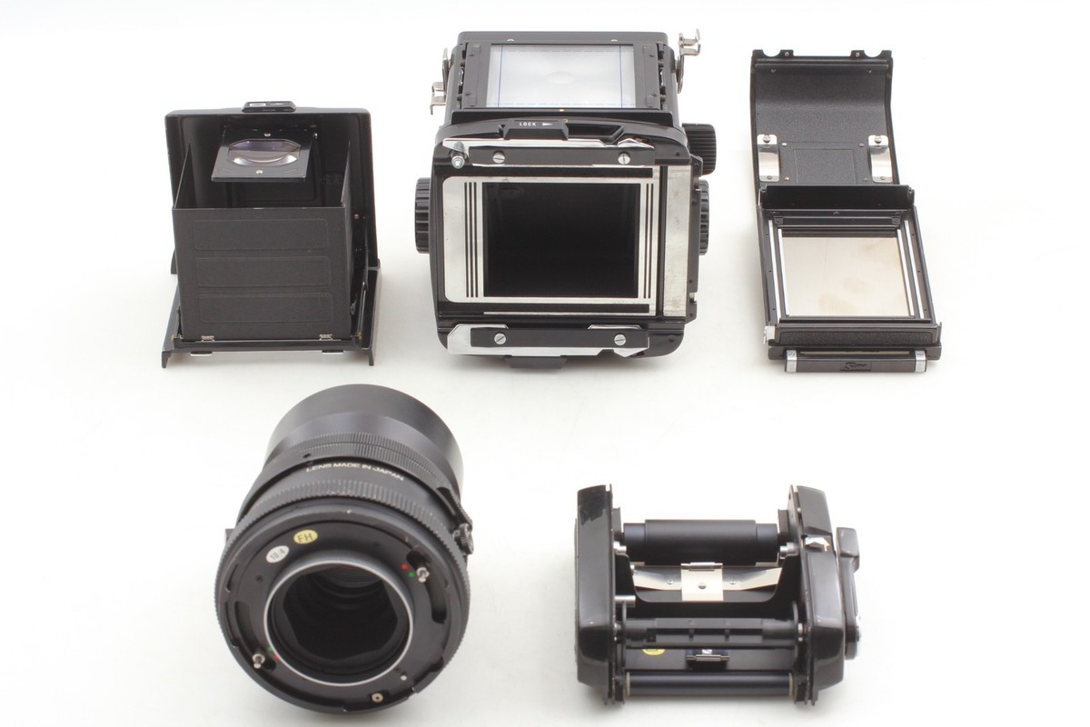 Near MINT Hood] Mamiya RB67 pro Film Camera c 180mm f4.5
