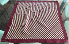 Vintage Glentex Floral Acrylic 23  x 23  Scarf Made In Japan.