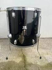 16" x 16"CB  Floor Tom Drum gloss black free freight to 🤩
