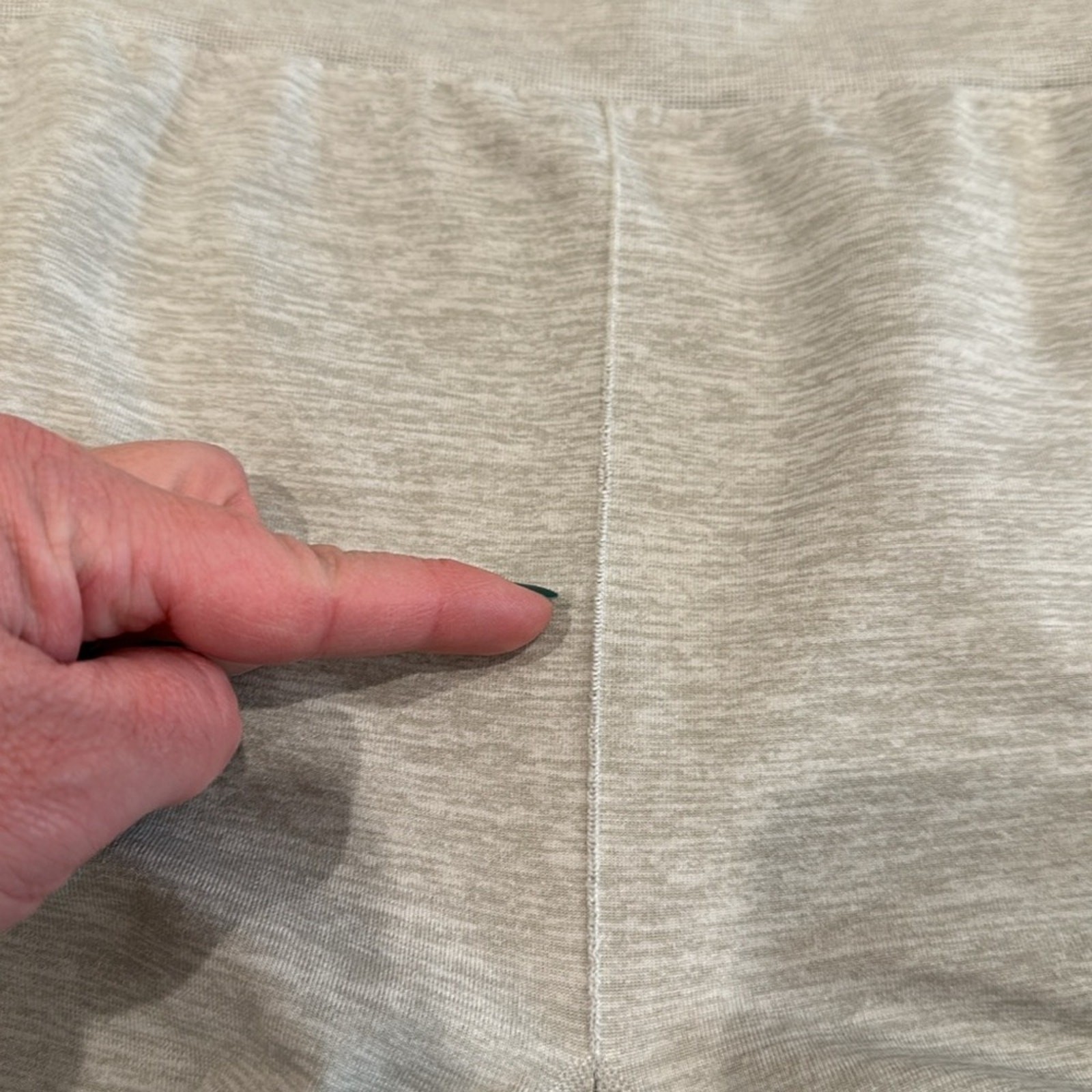 FABLETICS Light Heathered Gray Eco Sync High Wais… - image 10