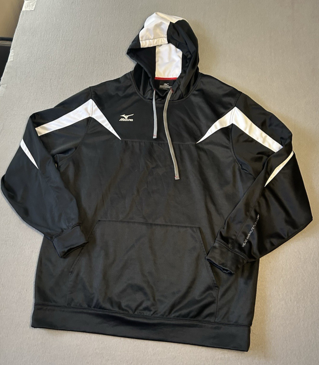 Mizuno Performance Warmalite Polyester Hoodie Pul… - image 1