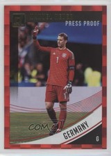 2018-19 Panini Donruss Press Proof Red Manuel Neuer #143 1b8