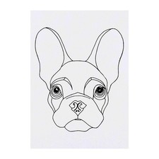 'French Bulldog' Temporary Tattoos / Transfers TO00028892 