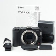 Canon EOS R50 V 24.2MP Mirrorless Camera Body sc:1000 [Top Mint] #14499