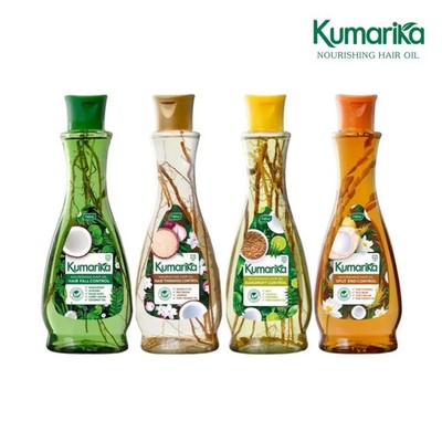 3 X 100 ml Kumarika Nourishing Hair Fall, Hair Thinning, Dandruff, Split end