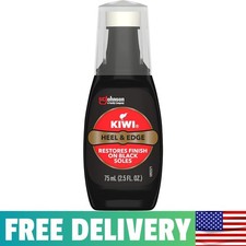 Heel Edge, Black, With Sponge Applicator , 2.5 Fl Oz