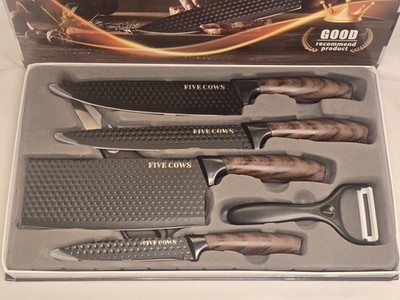 FIVE COWS Kitchen Knife Set 6 Piece Set