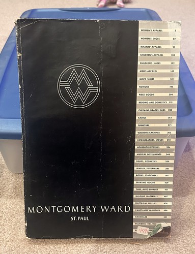 ORIGINAL 1935 SPRING & SUMMER MONTGOMERY WARDS CATALOG NO 122 - Imagen 1 de 4