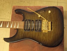 Grover Jackson DK,A60 1999 Used Maple Neck Transparent Black w/Soft Case