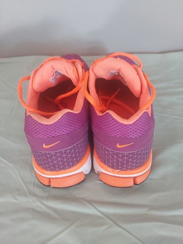Women's Nike Pegasus 28 Purple & Neon Orange Shoes SZ 9 - Picture 4 of 7
