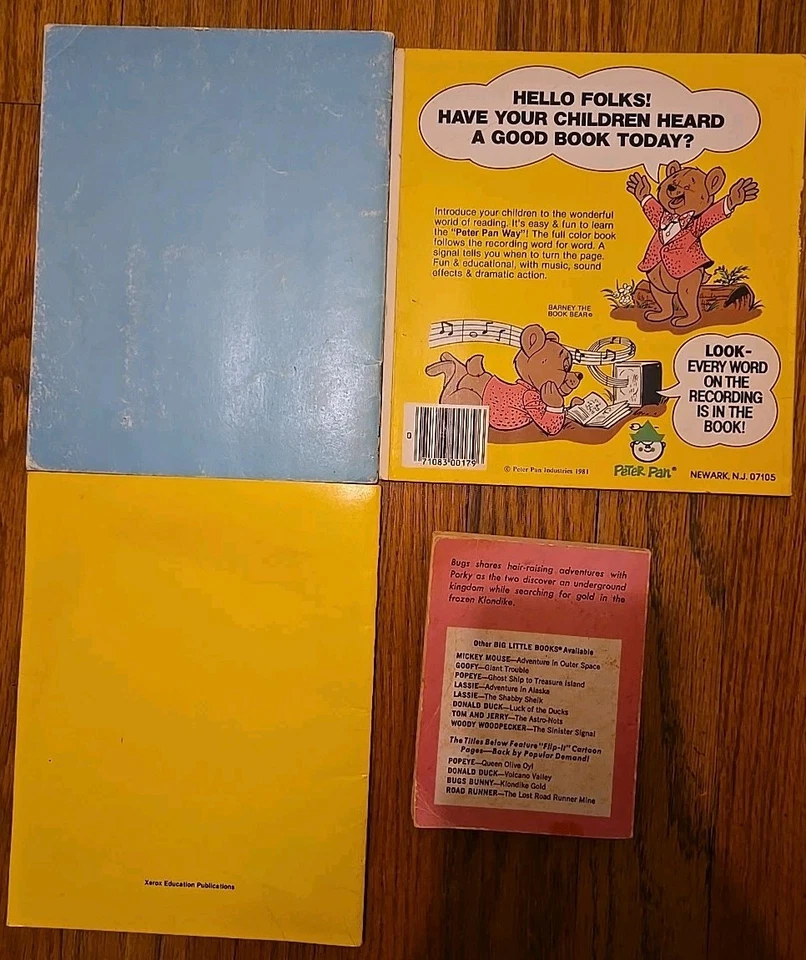 70s Bugs Bunny Looney Tunes Childrens Book Lot - Flip It Cartoons, Road Runner, - Image 2 of 4
