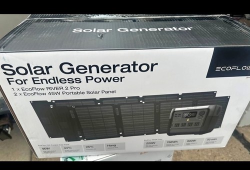 New EcoFlow DELTA 2 Portable Battery Generator 2700W 1800W Output *LOOK HERE*