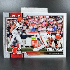 2026 Topps Flagship #295 Dawg Pound Combo Card Cleveland Browns Football NFL