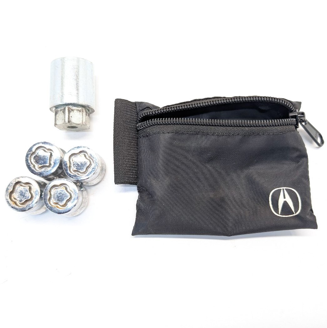 2007-2026 Acura RDX Wheel Locks, Chrome