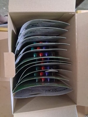 Ticonderoga Vis-Aid Overhead Projection Markers 1-Black 1-Blue 1- Green 1-Red 12