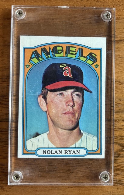 Nolan Ryan 1972 Topps Baseball Card #595 High Number HOF Angels