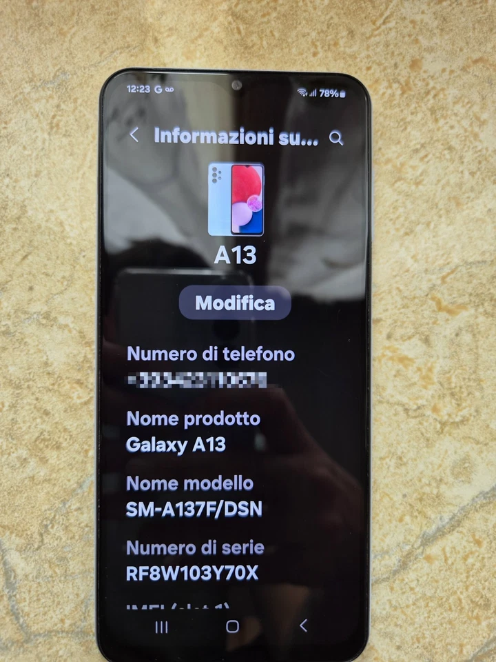 Samsung Galaxy A13 · 64GB, foto 1 di 5