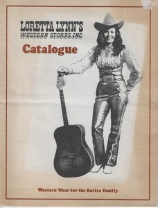 Original LORETTA LYNN'S WESTERN STORES CATALOGUE (Country Family Wear Catalog)