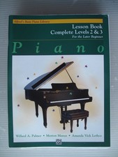 Piano Lesson Book Complete Levels 2 & 3...Later Beginner, 2nd ed., Alfred 1999