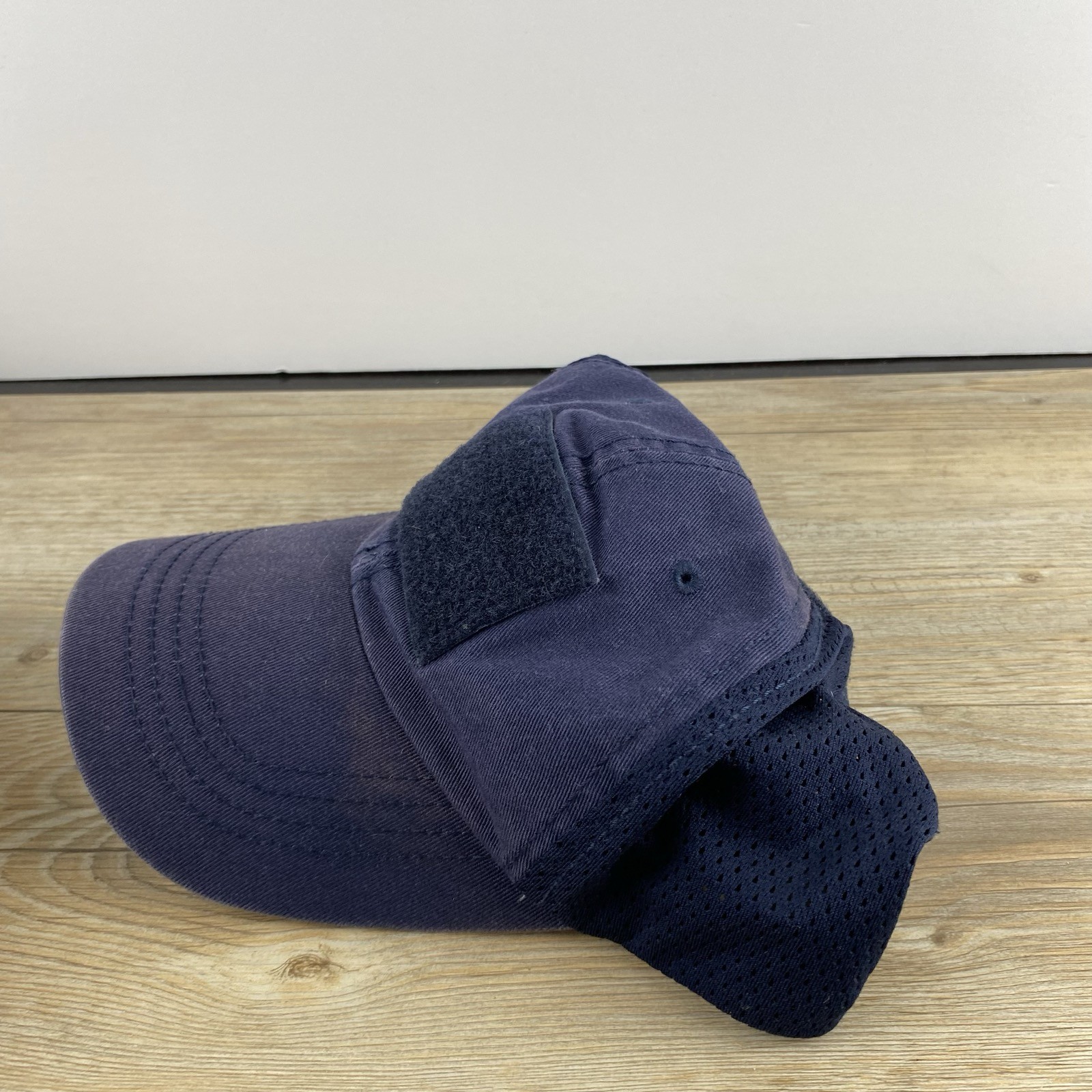 Blue Patch Hat Cap Blue Adjustable Hat Adult Fit … - image 6