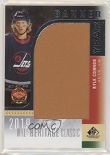 2020 SP Game Used 2019 NHL Heritage Classic Banner Year Relics Kyle Connor 0nr3
