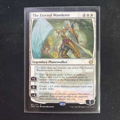 MTG The Eternal Wanderer, Phyrexia All Will be One, NM/Pack Fresh, Rare