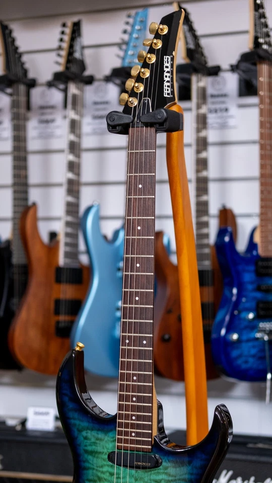 Fernandes FGZ-420 Electric Guitar (Blue Burst) (Pre-Owned, 1990's MIJ) - image 3 of 4