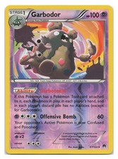 Garbodor 57/122 Rare BREAKpoint Pokemon Reverse Holo 2016