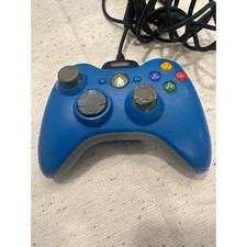 Microsoft Xbox 360 Wired Controller Blue Gami...
