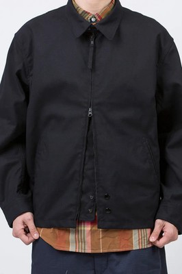 Engineered Garments - Claigton Jacket (rare) - Dark Navy PC Hopsack - Sz L