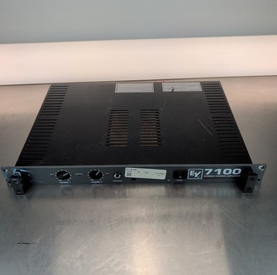 Untested - Used Electro Voice EV-7100 210W/8-Ohm Stereo Power Amplifier
