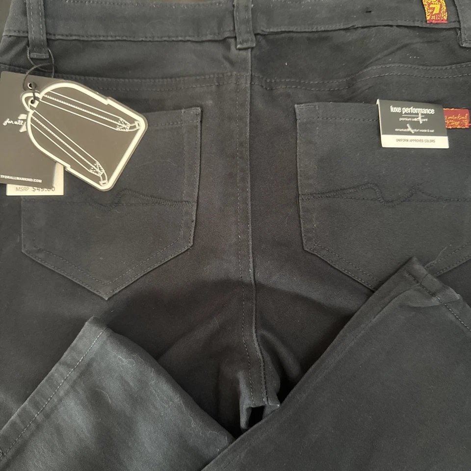 Pantalones Escolares Seven For All Mankind, Niños, Slimmy Lux Performance Premium 14 Azul Marino Foto 2 de 4