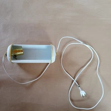 Vintage 1970s Underwriter Laboratories Inc P-8660 Hanging Light Fixture White