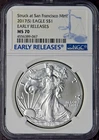 2017-(S) American Silver Eagle - NGC MS70 Early Releases - ✪COINGIANTS✪
