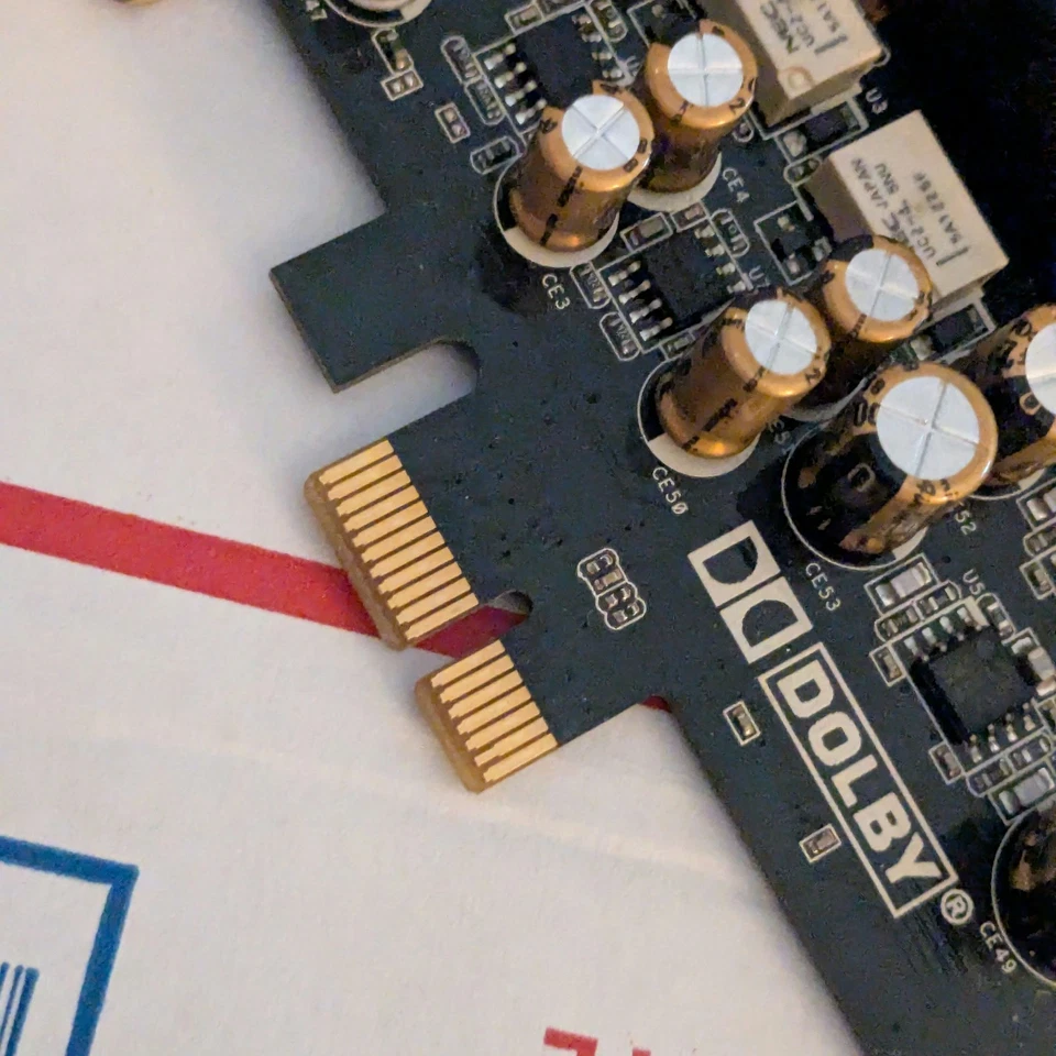 Asus Xonar Essence STX tested working PCIe 1x sound card dual RCA and 5.1 S/PDIF - Image 4 of 4