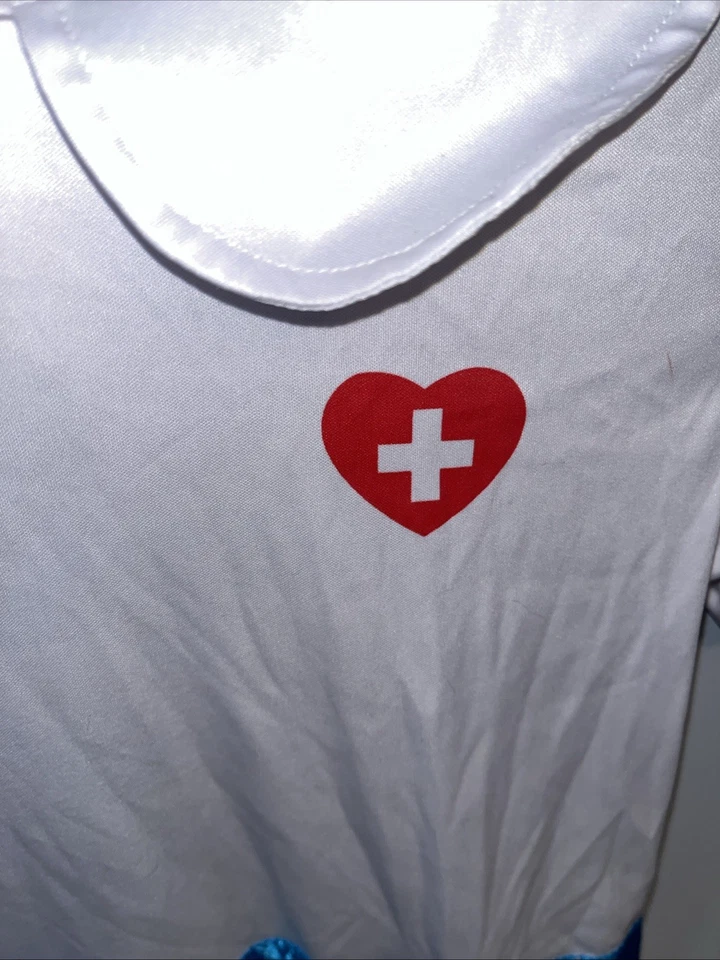 Disfraz de enfermera Wizland juego disfraz de simulación 7-9 años SOLO VESTIDO Foto 4 de 4