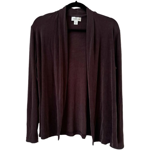 Pull Coldwater Creek Bleu - Taille M (10-12) - Motifs Flocons De Neige - Occasion Très Bon état