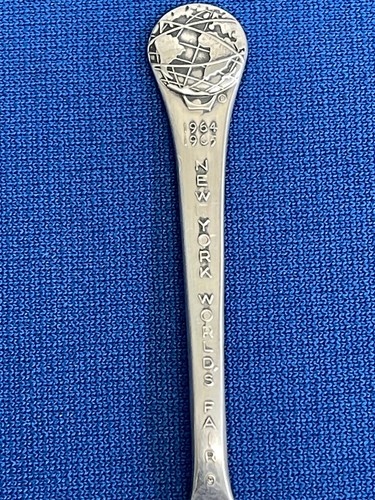 NUEVA YORK FERIA MUNDIAL 1964 1965 CUCHARA DE RECUERDO - ONEIDA Plateros 1961 - Imagen 2 de 4