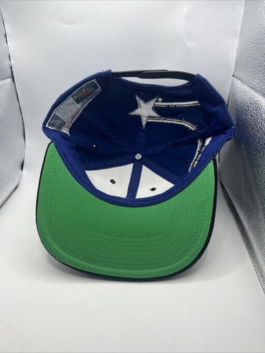 Cappello in lana vintage Dallas Cowboys Snapback Drew Pearson Companies raro anni '90 - Foto 6 di 8