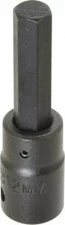 Proto 1/2" Drive, 12mm Impact Hex Bit Socket 3-1/4" OAL